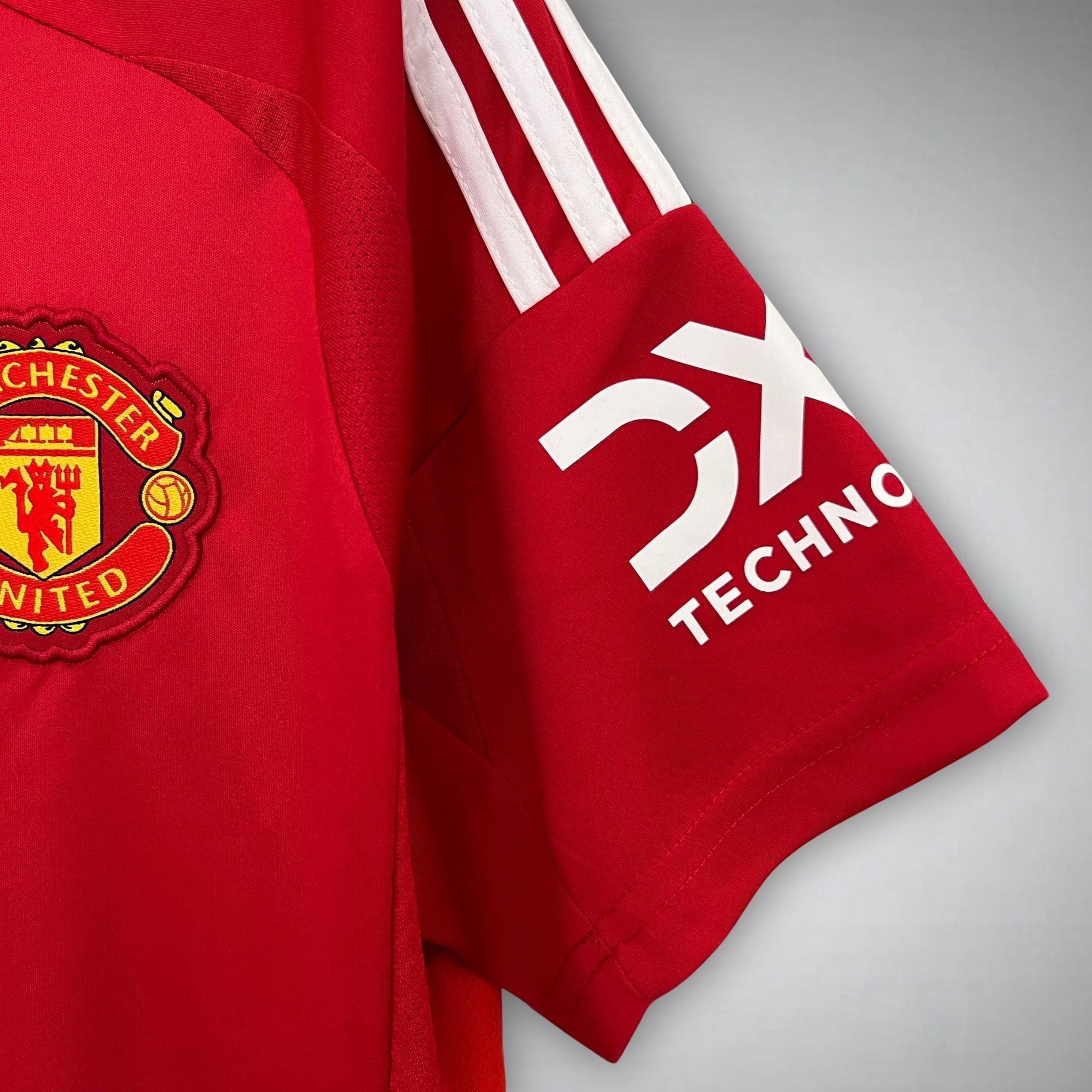 24/25 Manchester United Home Kit - Premium Quality Jersey at FootballPrestige.com