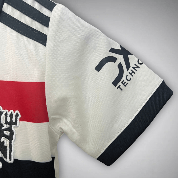 24/25 Manchester United Third Kids Size Kit - Premium Quality Jersey at FootballPrestige.com