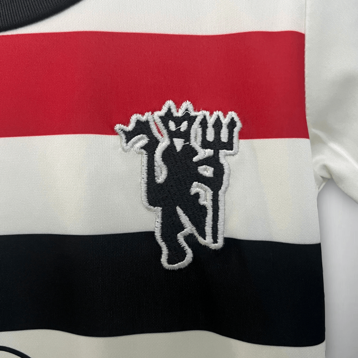 24/25 Manchester United Third Kids Size Kit - Premium Quality Jersey at FootballPrestige.com