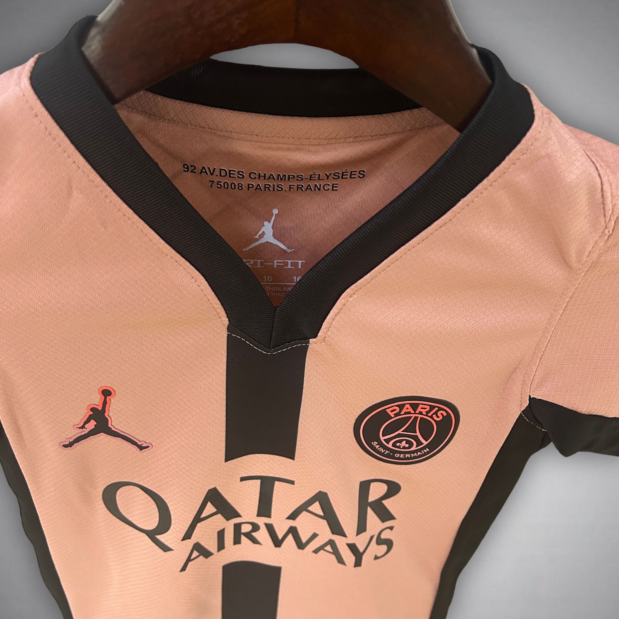 24/25 PSG Third Kids Size Kit - Premium Quality Jersey at FootballPrestige.com