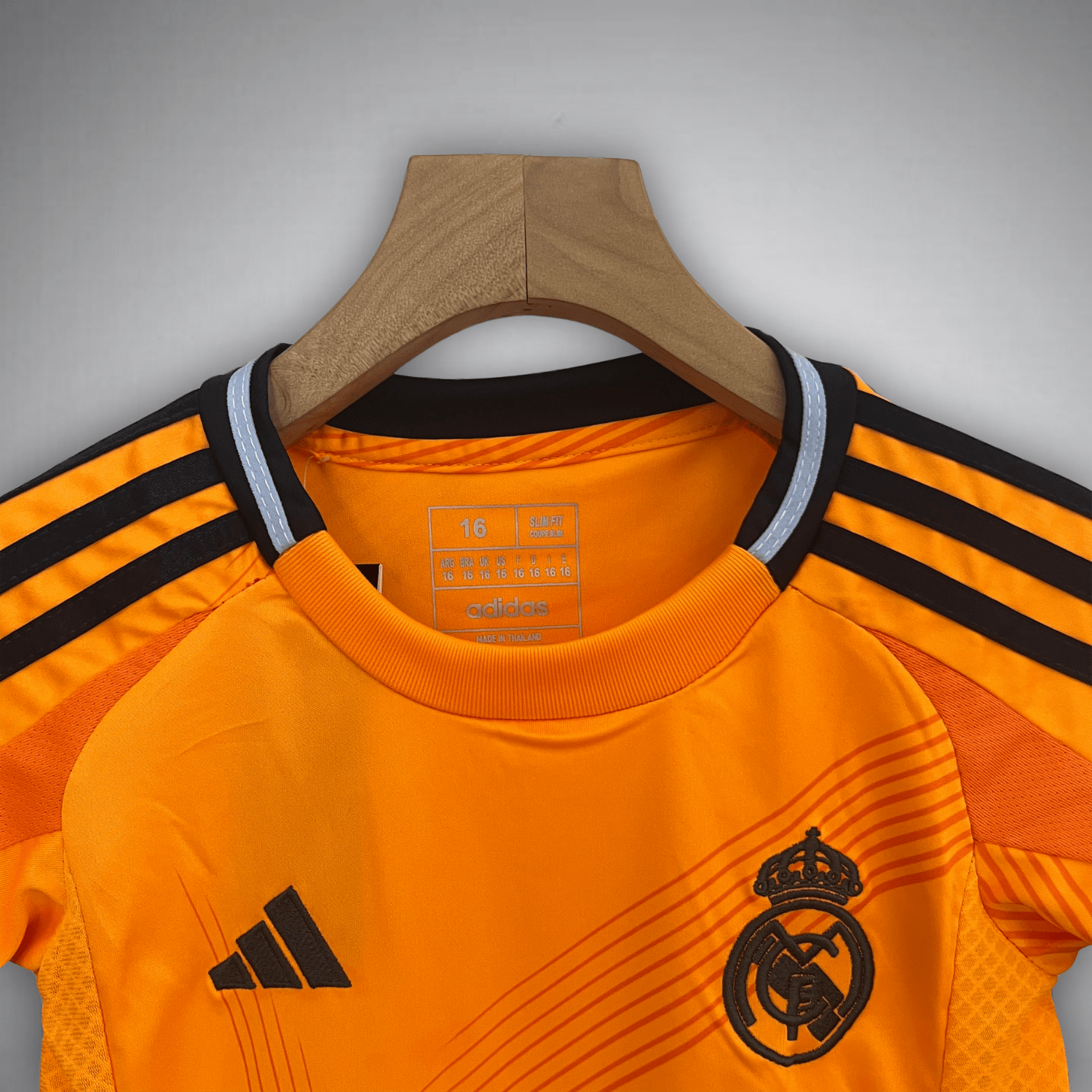 24/25 Real Madrid Away Kids Size Kit - Premium Quality Jersey at FootballPrestige.com