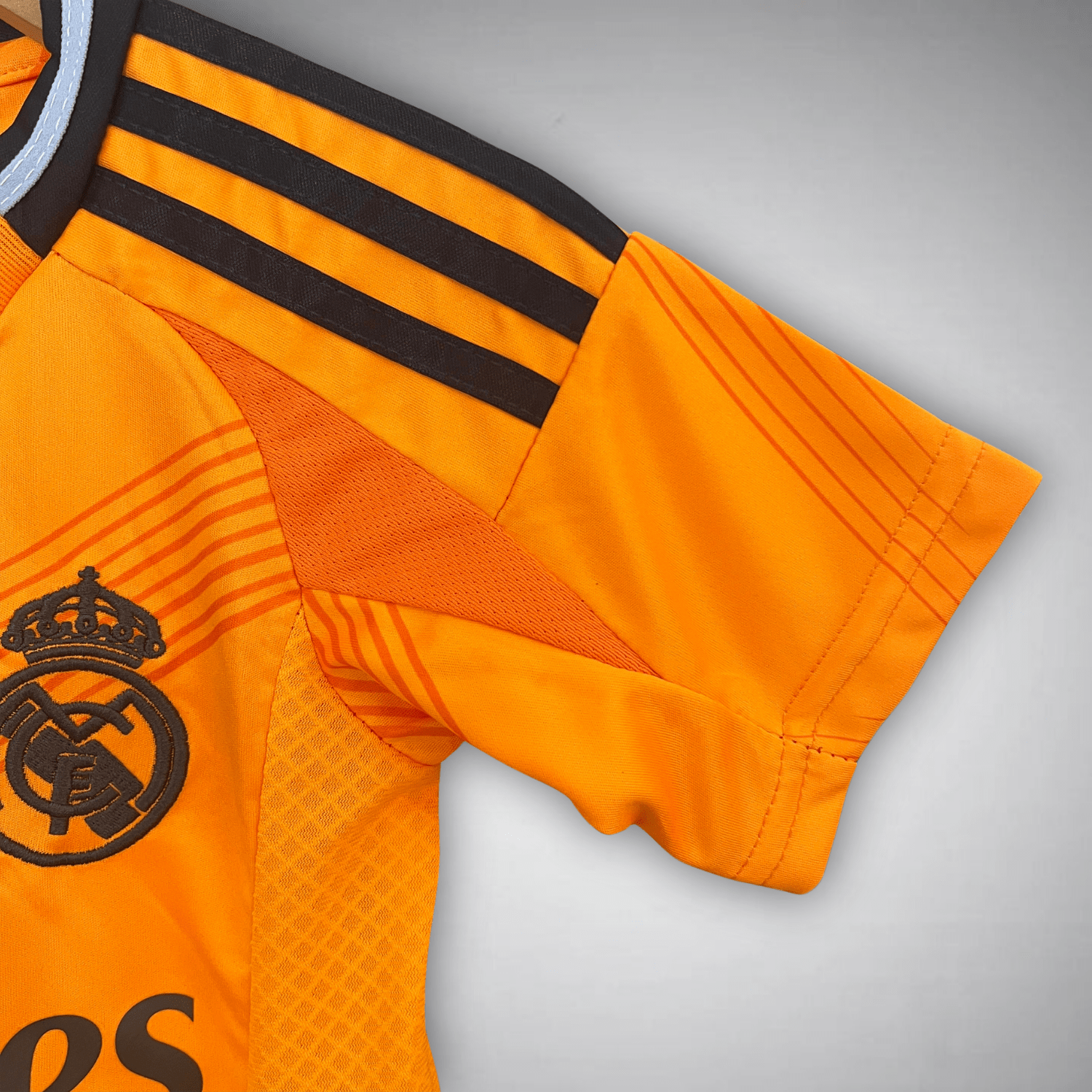 24/25 Real Madrid Away Kids Size Kit - Premium Quality Jersey at FootballPrestige.com