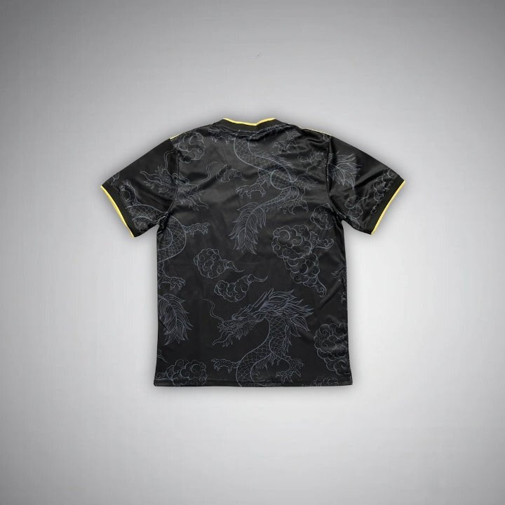24/25 Real Madrid "Golden Drago" Premium Kit - Premium Quality Jersey at FootballPrestige.com