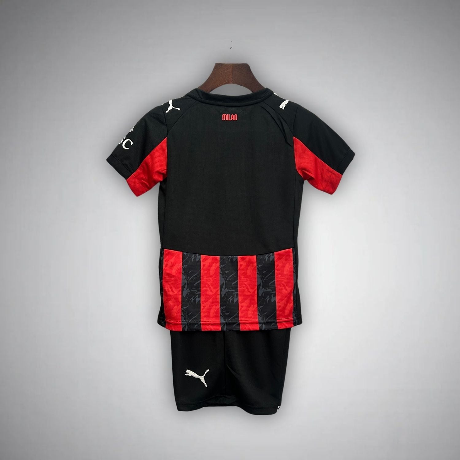 25/26 AC Milan Home Kids Size Kit - Premium Quality Jersey at FootballPrestige.com
