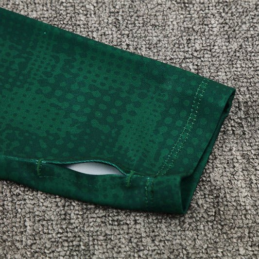 25/26 AC Milan Training Green Kids Size Tracksuit - Premium Quality Jersey at FootballPrestige.com