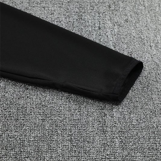 25/26 Ajax Amsterdam Training Black Kids Size Tracksuit - Premium Quality Jersey at FootballPrestige.com