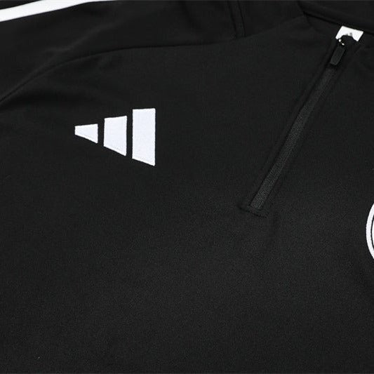 25/26 Ajax Amsterdam Training Black Kids Size Tracksuit - Premium Quality Jersey at FootballPrestige.com