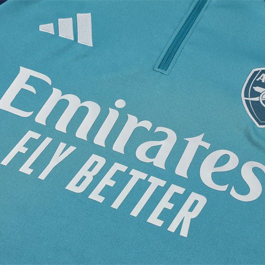 25/26 Arsenal Tiro 25 Kids Size Tracksuit - Premium Quality Jersey at FootballPrestige.com