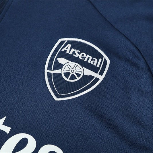 25/26 Arsenal Training Blue Kids Size Tracksuit - Premium Quality Jersey at FootballPrestige.com