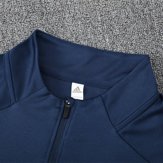 25/26 Arsenal Training Blue Kids Size Tracksuit - Premium Quality Jersey at FootballPrestige.com