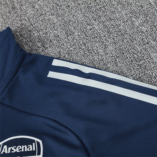 25/26 Arsenal Training Blue Kids Size Tracksuit - Premium Quality Jersey at FootballPrestige.com