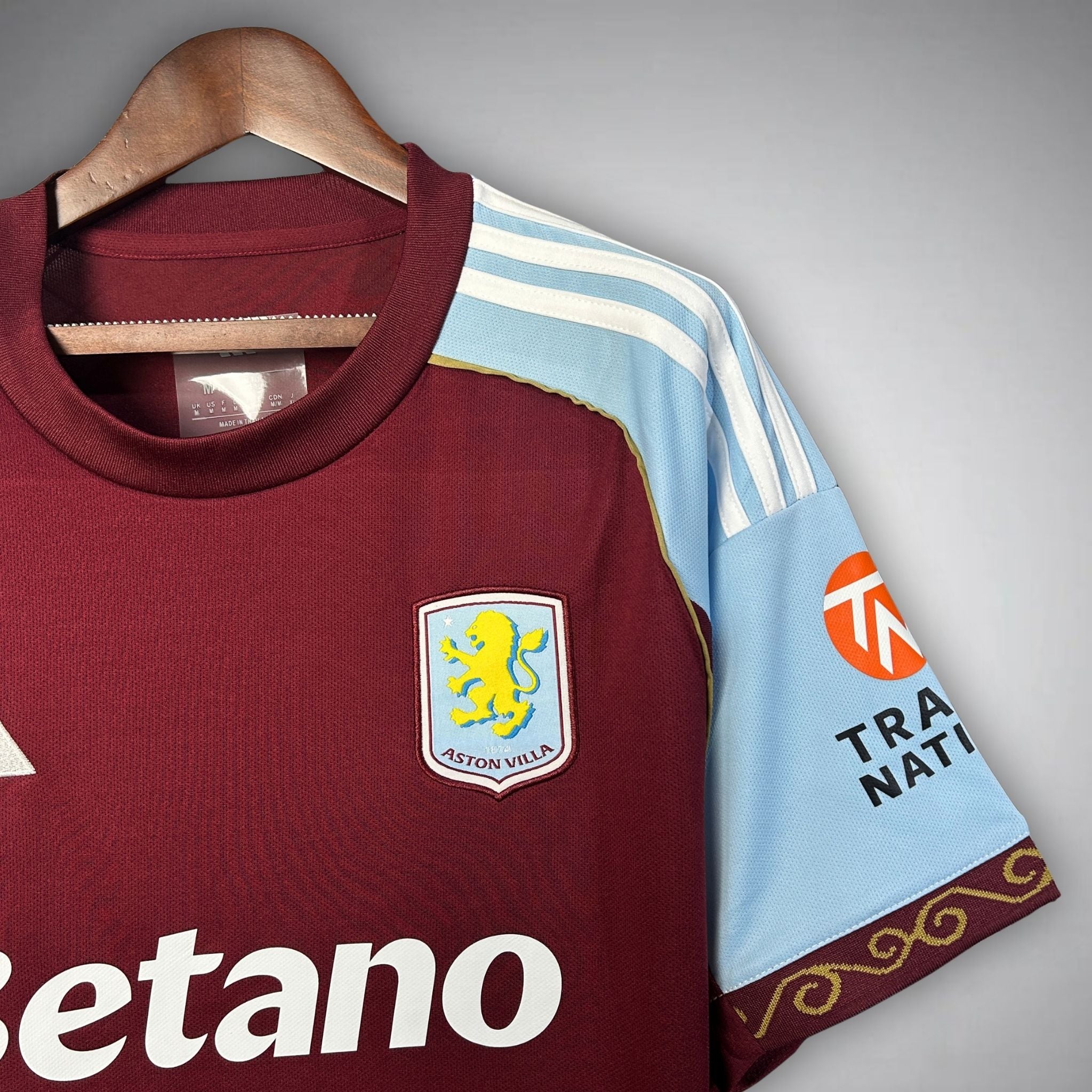 25/26 Aston Villa Home Kit - Premium Quality Jersey at FootballPrestige.com