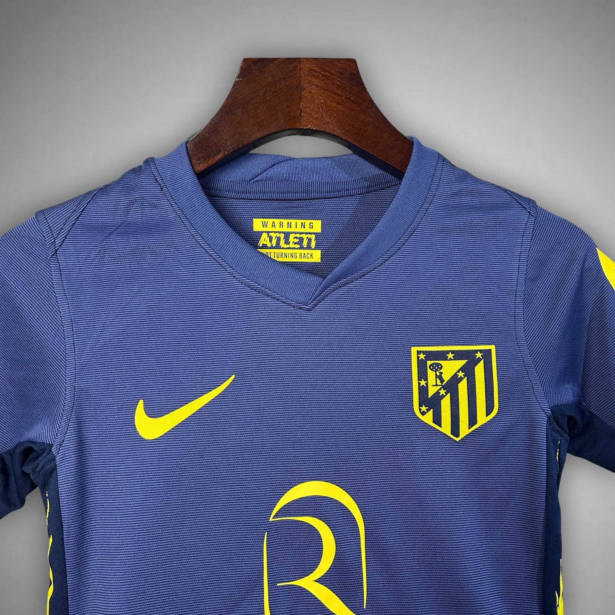 25/26 Atletico Madrid Away Kids Size Kit - Premium Quality Jersey at FootballPrestige.com