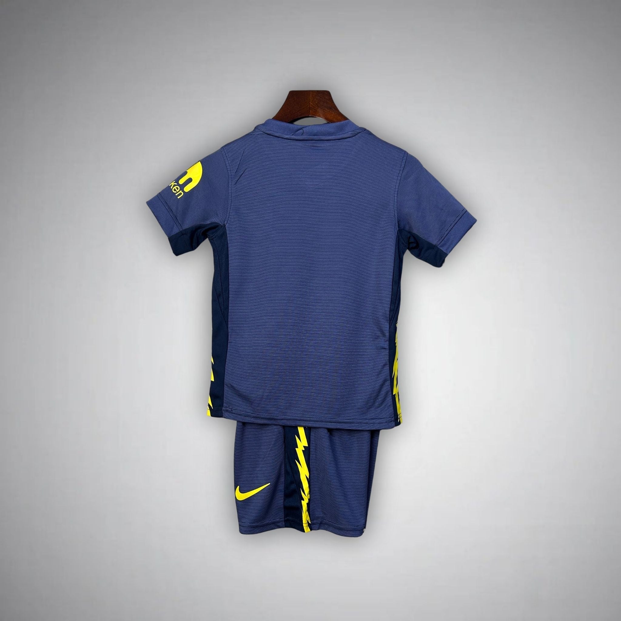 25/26 Atletico Madrid Away Kids Size Kit - Premium Quality Jersey at FootballPrestige.com