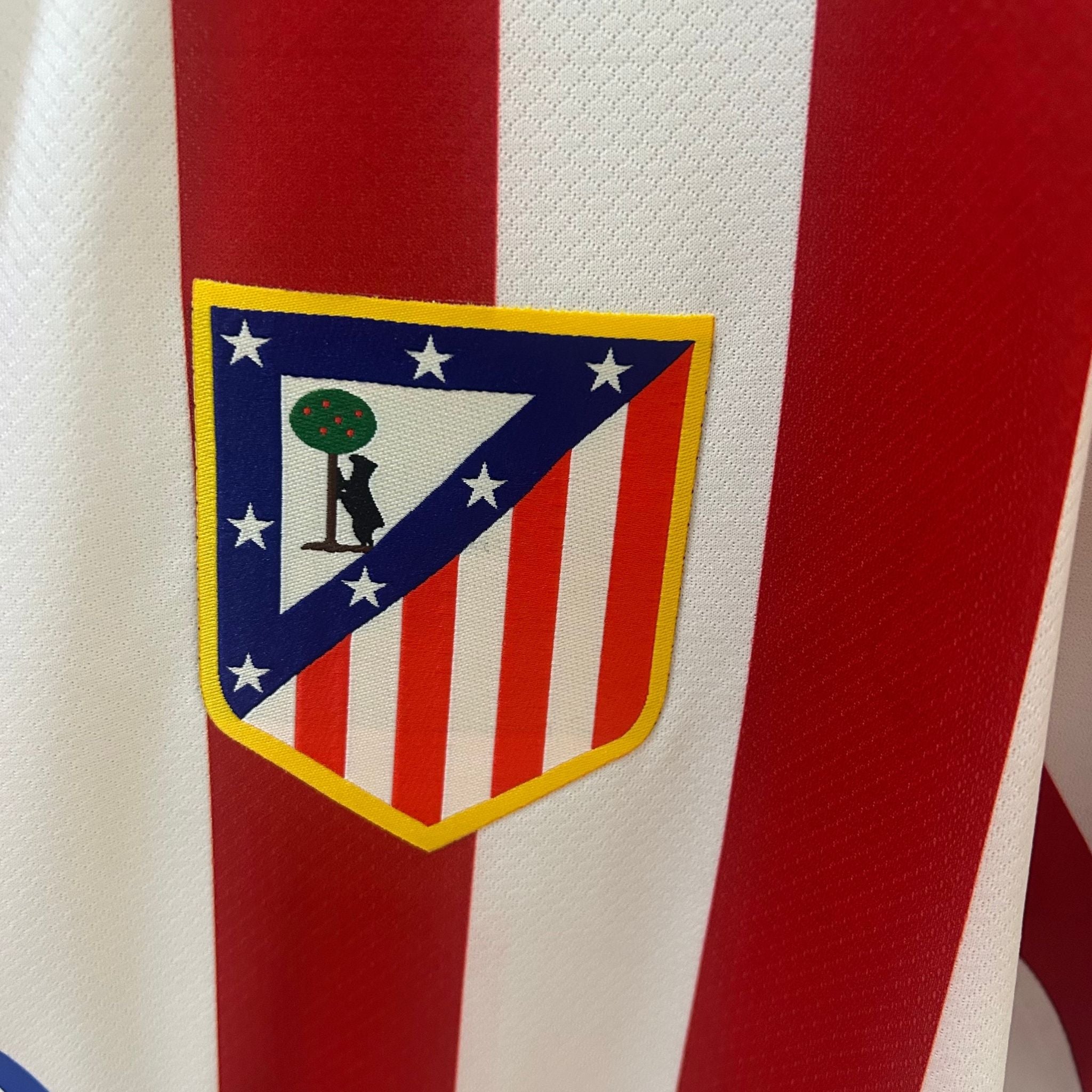 25/26 Atletico Madrid Home Kit - Premium Quality Jersey at FootballPrestige.com