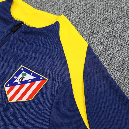 25/26 Atlético Madrid x Nike Blue Kids Size Tracksuit - Premium Quality Jersey at FootballPrestige.com