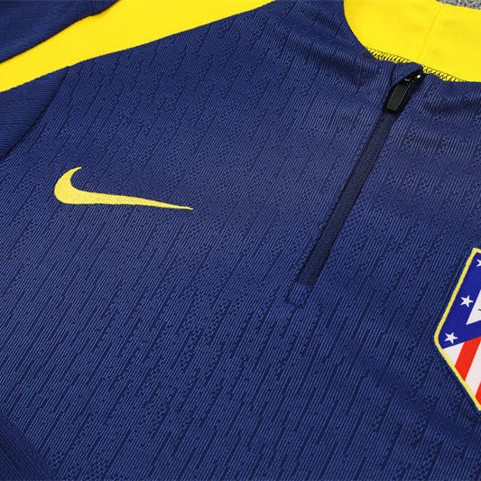 25/26 Atlético Madrid x Nike Blue Kids Size Tracksuit - Premium Quality Jersey at FootballPrestige.com
