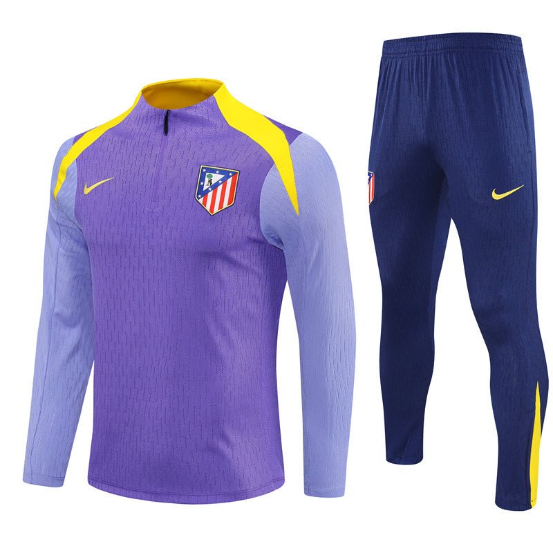 25/26 Atlético Madrid x Nike Purple Kids Size Tracksuit - Premium Quality Jersey at FootballPrestige.com