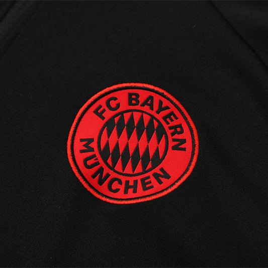 25/26 Bayern München Training Black Kids Size Tracksuit - Premium Quality Jersey at FootballPrestige.com