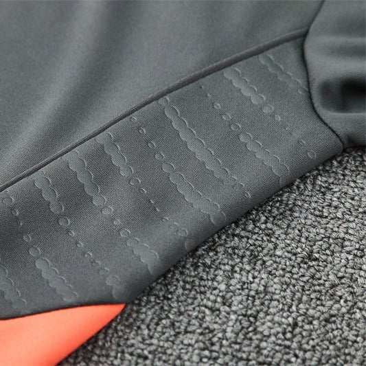 25/26 Bayern München Training Grey Kids Size Tracksuit - Premium Quality Jersey at FootballPrestige.com