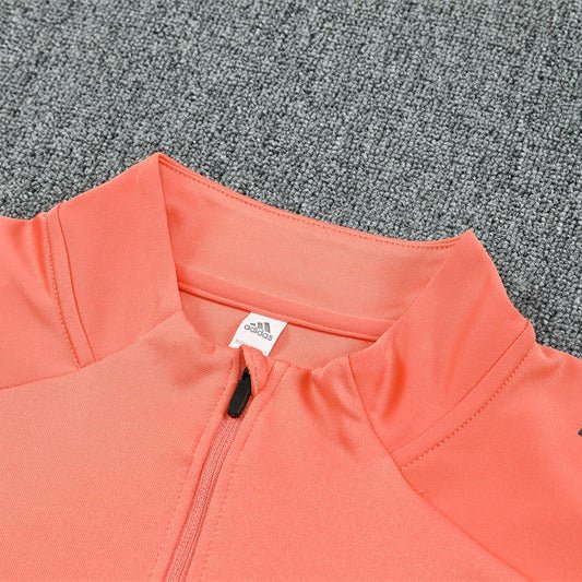 25/26 Bayern München Training Orange Kids Size Tracksuit - Premium Quality Jersey at FootballPrestige.com