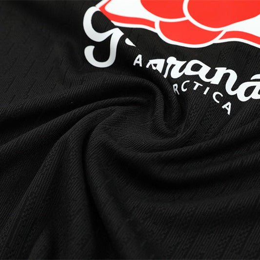 25/26 Brazil Training Black Kids Size Tracksuit - Premium Quality Jersey at FootballPrestige.com