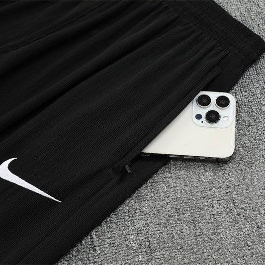 25/26 Brazil Training Black Kids Size Tracksuit - Premium Quality Jersey at FootballPrestige.com