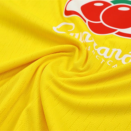 25/26 Brazil Training Yellow Kids Size Tracksuit - Premium Quality Jersey at FootballPrestige.com