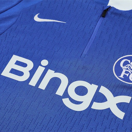 25/26 Chelsea Blue Tracksuit - Premium Quality Jersey at FootballPrestige.com