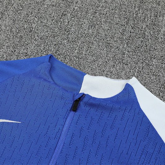 25/26 Chelsea Blue Tracksuit - Premium Quality Jersey at FootballPrestige.com