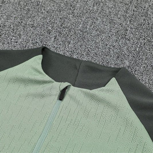 25/26 Chelsea x Nike Green Strike Drill Kids Size Tracksuit - Premium Quality Jersey at FootballPrestige.com