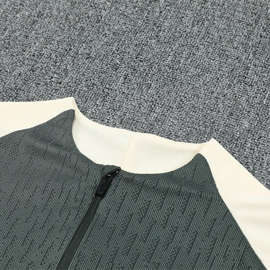 25/26 Chelsea x Nike Grey Strike Drill Kids Size Tracksuit - Premium Quality Jersey at FootballPrestige.com