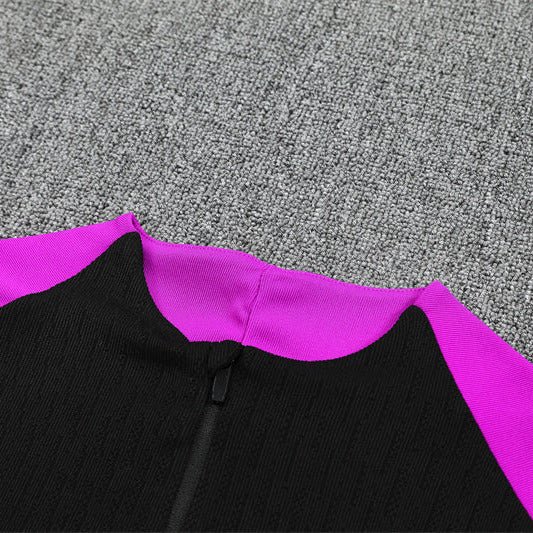 25/26 England Training Black Kids Size Tracksuit - Premium Quality Jersey at FootballPrestige.com