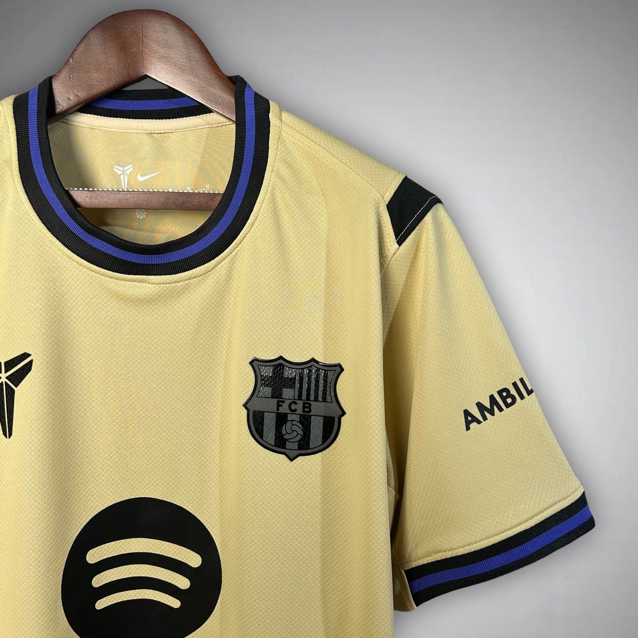 25/26 FC Barcelona Away Kit - Premium Quality Jersey at FootballPrestige.com