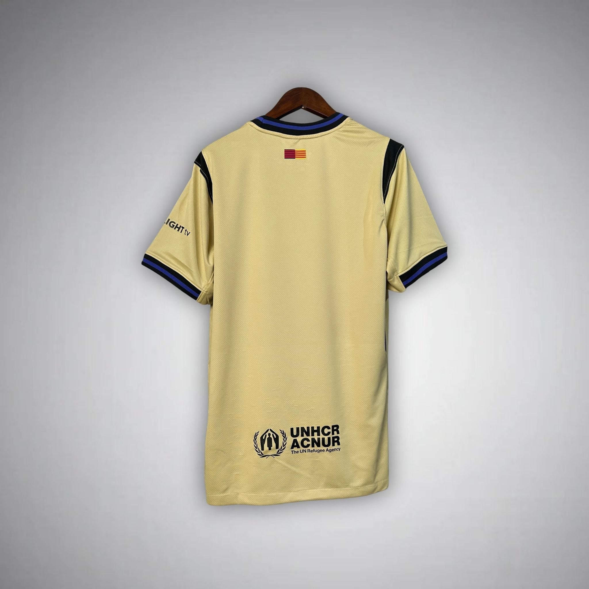 25/26 FC Barcelona Away Kit - Premium Quality Jersey at FootballPrestige.com