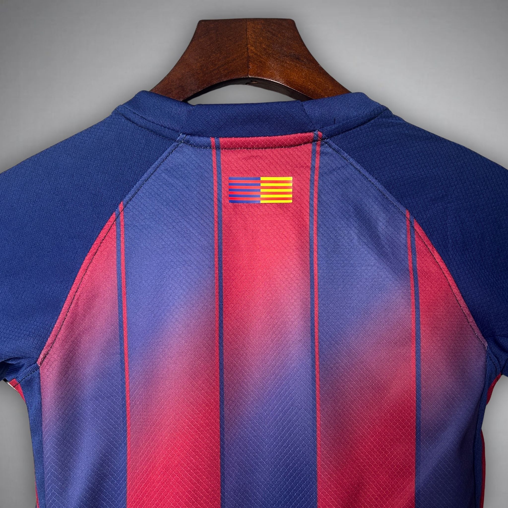25/26 FC Barcelona Home Kids Size Kit - Premium Quality Jersey at FootballPrestige.com