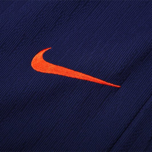 25/26 FC Barcelona Training Blue/Orange Kids Size Tracksuit - Premium Quality Jersey at FootballPrestige.com