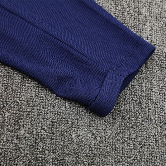 25/26 FC Barcelona Training Blue/Purple Kids Size Tracksuit - Premium Quality Jersey at FootballPrestige.com