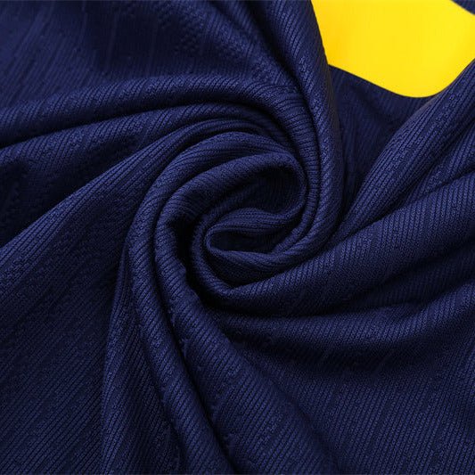 25/26 FC Barcelona Training Blue/Purple Kids Size Tracksuit - Premium Quality Jersey at FootballPrestige.com