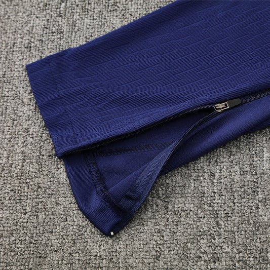 25/26 FC Barcelona Training Orange/Blue Kids Size Tracksuit - Premium Quality Jersey at FootballPrestige.com