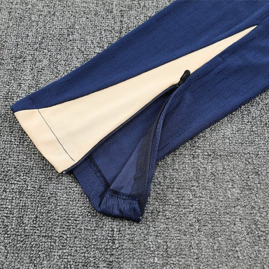 25/26 FC Barcelona Training Yellow Kids Size Tracksuit - Premium Quality Jersey at FootballPrestige.com