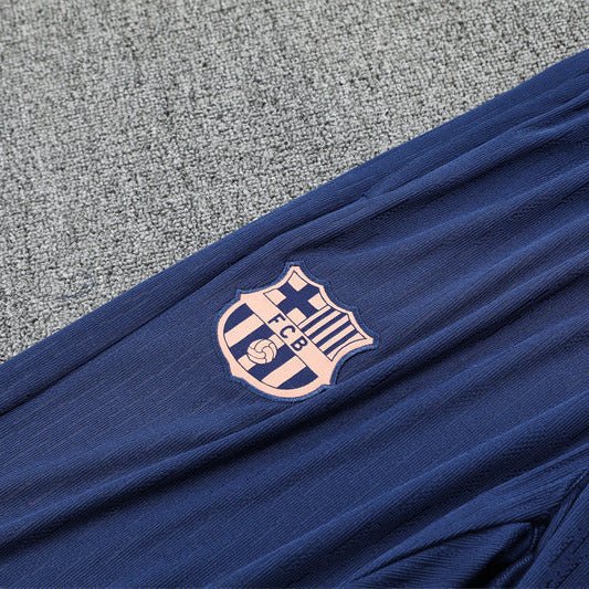 25/26 FC Barcelona Training Yellow Kids Size Tracksuit - Premium Quality Jersey at FootballPrestige.com