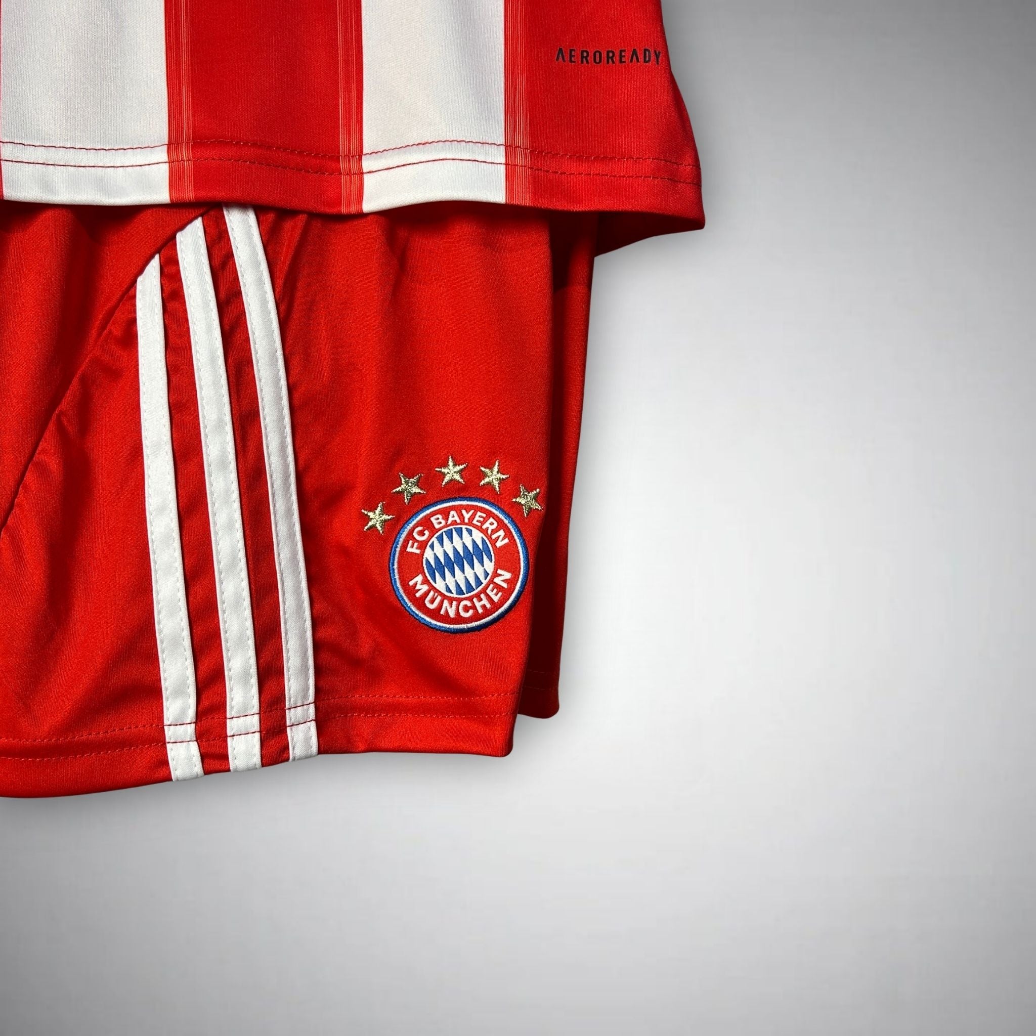 25/26 FC Bayern Home Kids Size Kit - Premium Quality Jersey at FootballPrestige.com