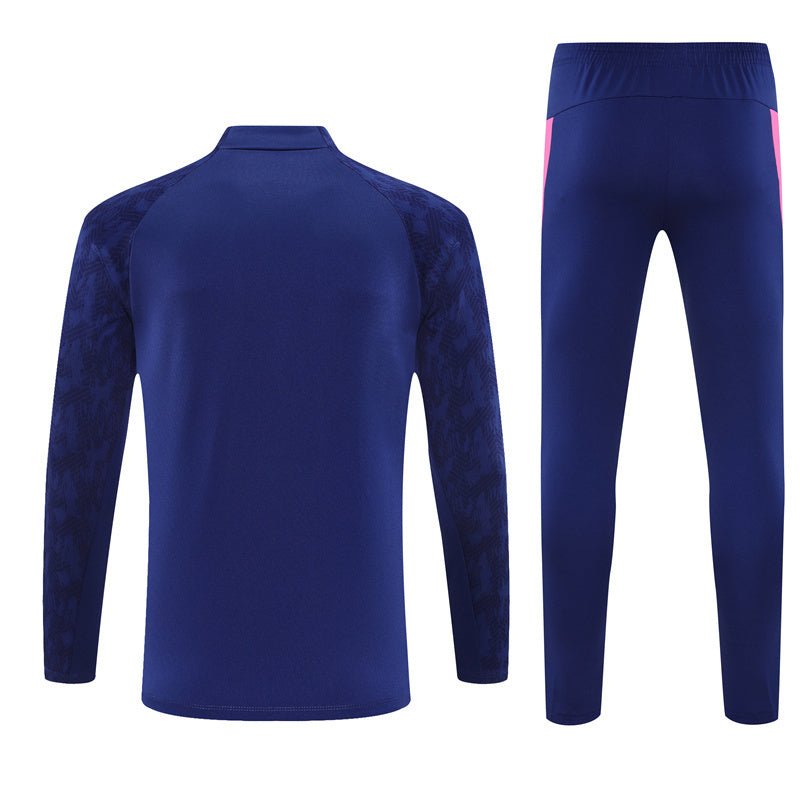 25/26 Feyenoord Training Blue Kids Size Tracksuit - Premium Quality Jersey at FootballPrestige.com