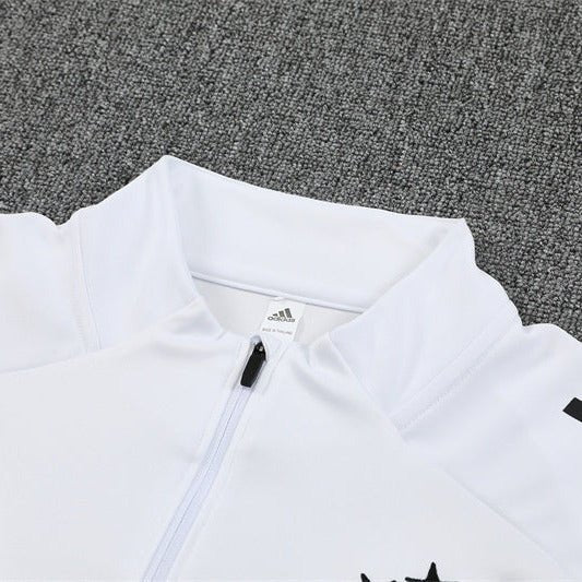 25/26 Germany Training White Kids Size Tracksuit - Premium Quality Jersey at FootballPrestige.com