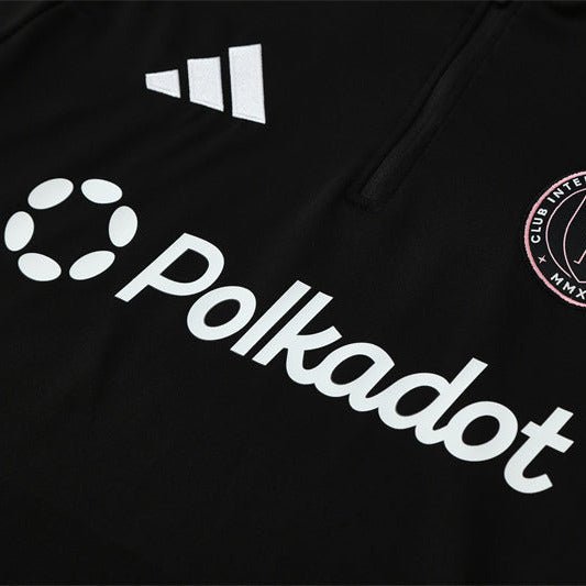 25/26 Inter Miami Training Black Kids Size Tracksuit - Premium Quality Jersey at FootballPrestige.com