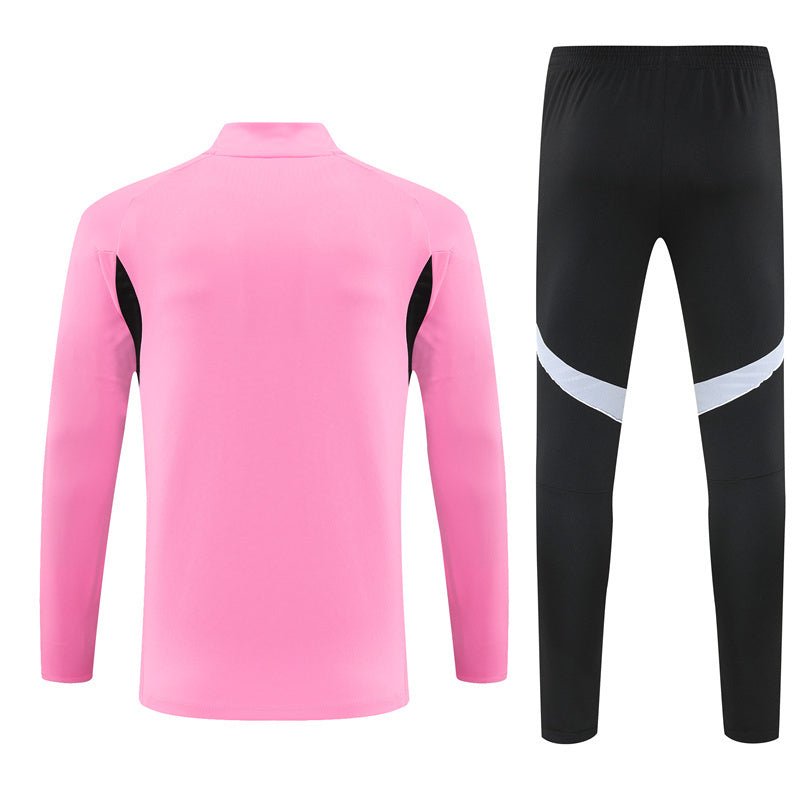 25/26 Inter Miami Training Pink Kids Size Tracksuit - Premium Quality Jersey at FootballPrestige.com
