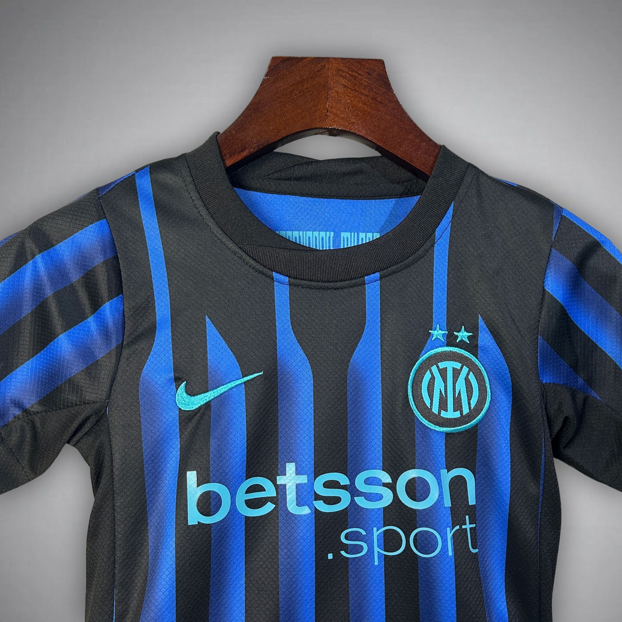 25/26 Inter Milan Home Kids Size Kit - Premium Quality Jersey at FootballPrestige.com