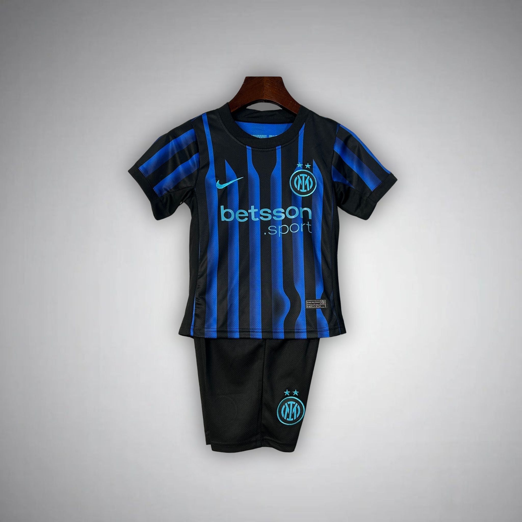 25/26 Inter Milan Home Kids Size Kit - Premium Quality Jersey at FootballPrestige.com