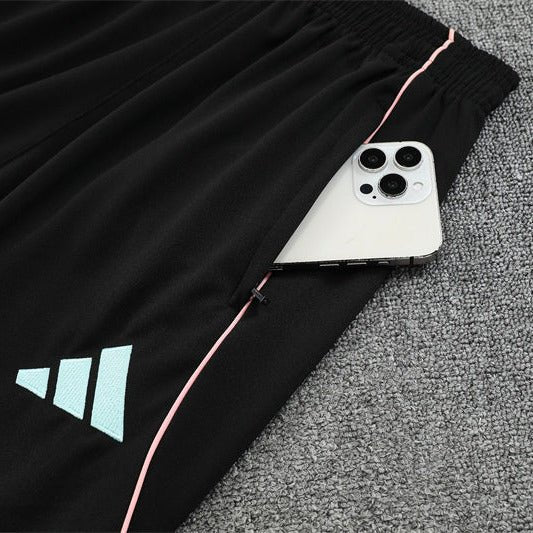 25/26 Juventus Training Black Kids Size Tracksuit - Premium Quality Jersey at FootballPrestige.com